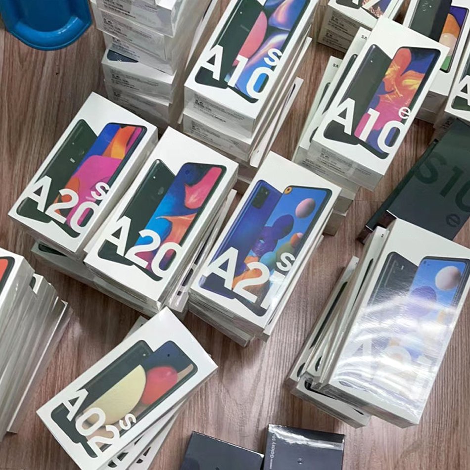 Wholesale mobile phones A21s brand smart phones A10s A12 A13 A14 A20 A50 Dual SIM Android cellphone
